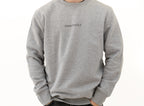 simple. sweatshirt. grey-marl.