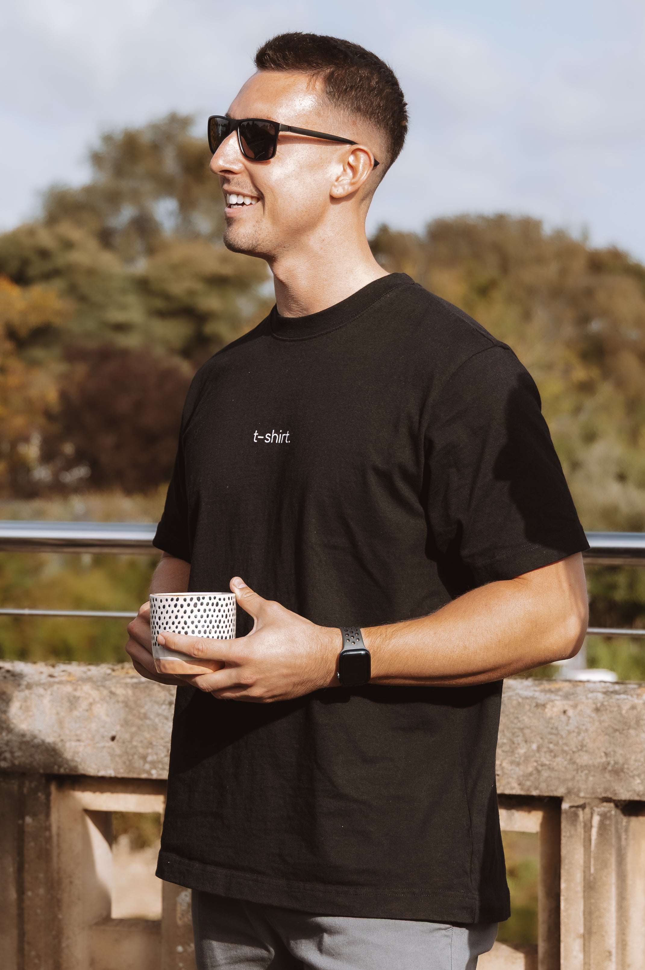 simple. t-shirt. black. – simple. panda