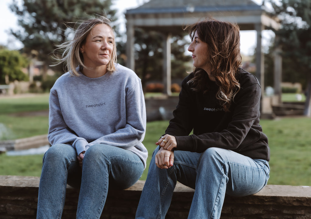 simple. sweatshirt. grey-marl.