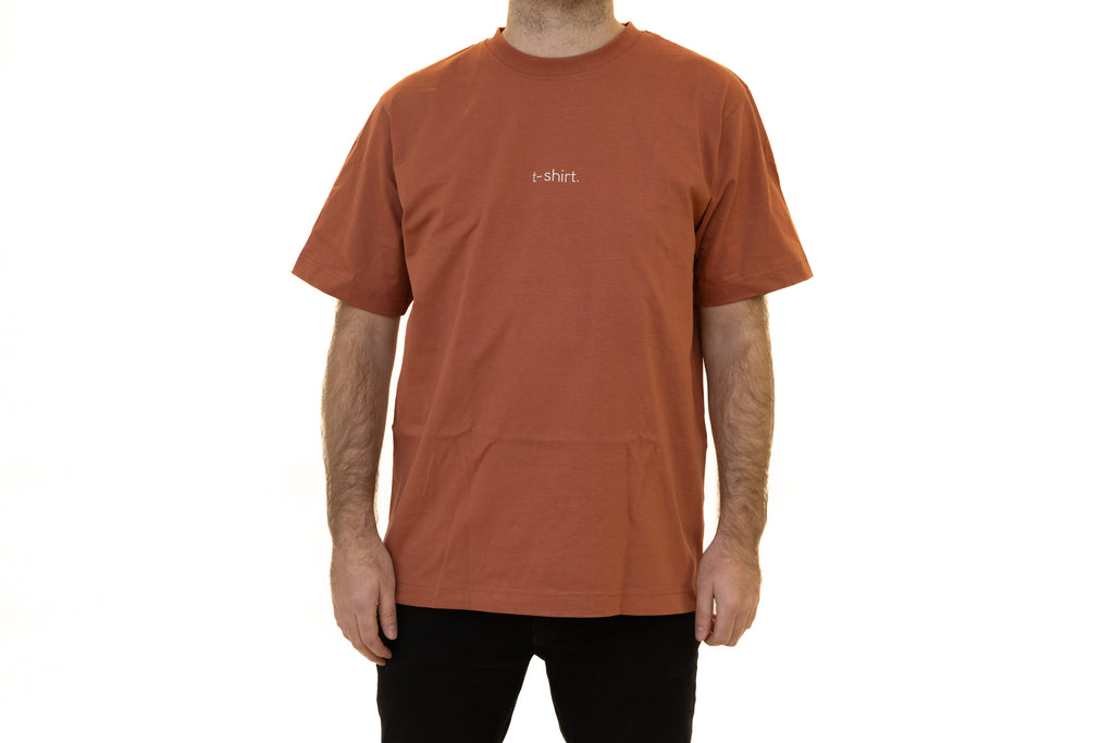 simple. t-shirt. heritage-brown.
