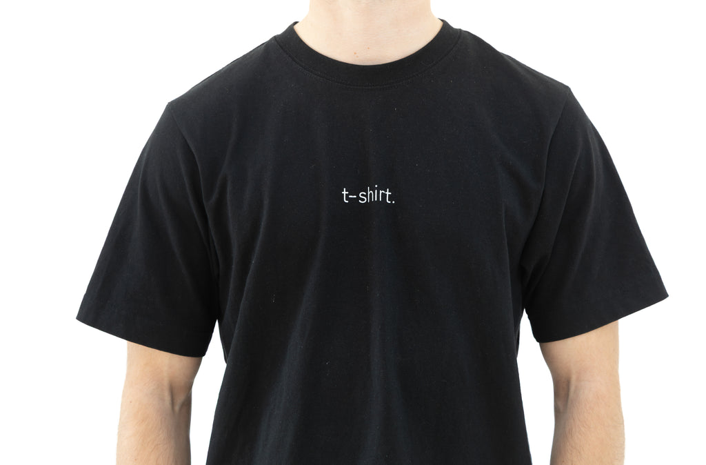 simple. t-shirt. black.