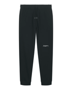 simple. cuffed joggers. black.