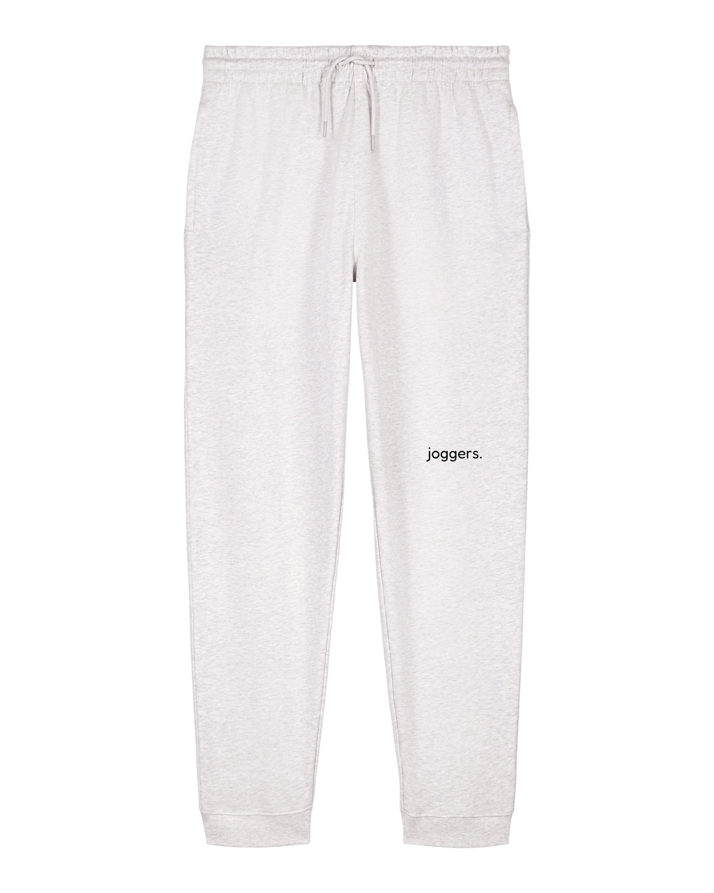 simple. cuffed joggers. cool-heather-grey