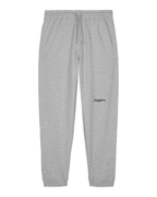 simple. cuffed joggers. heather-grey