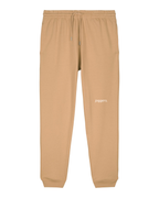 simple. cuffed joggers. latte