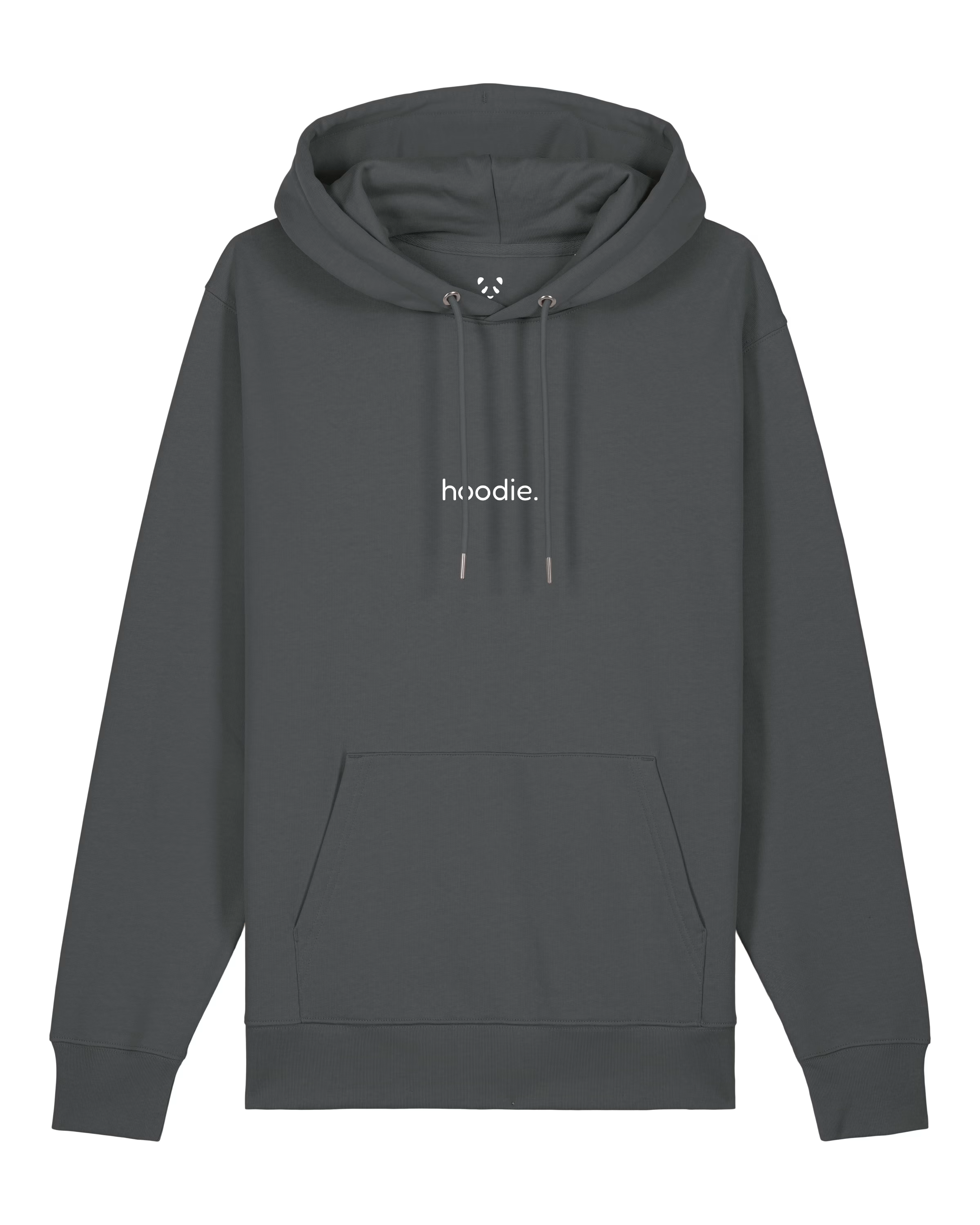 simple. hoodie. anthracite.