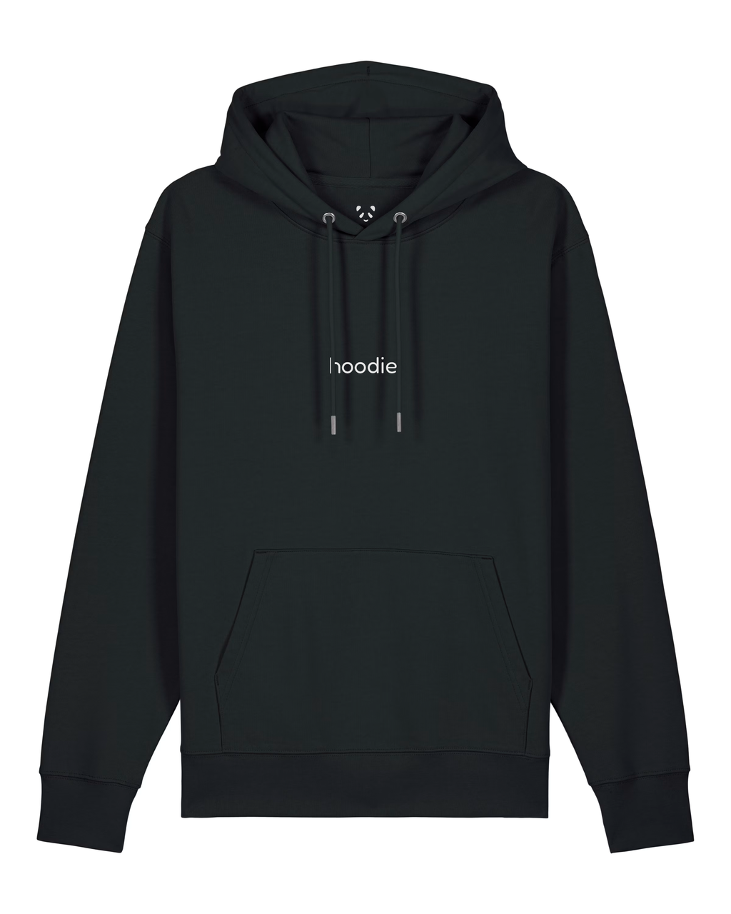 simple. hoodie. black