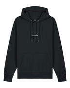 simple. hoodie. black