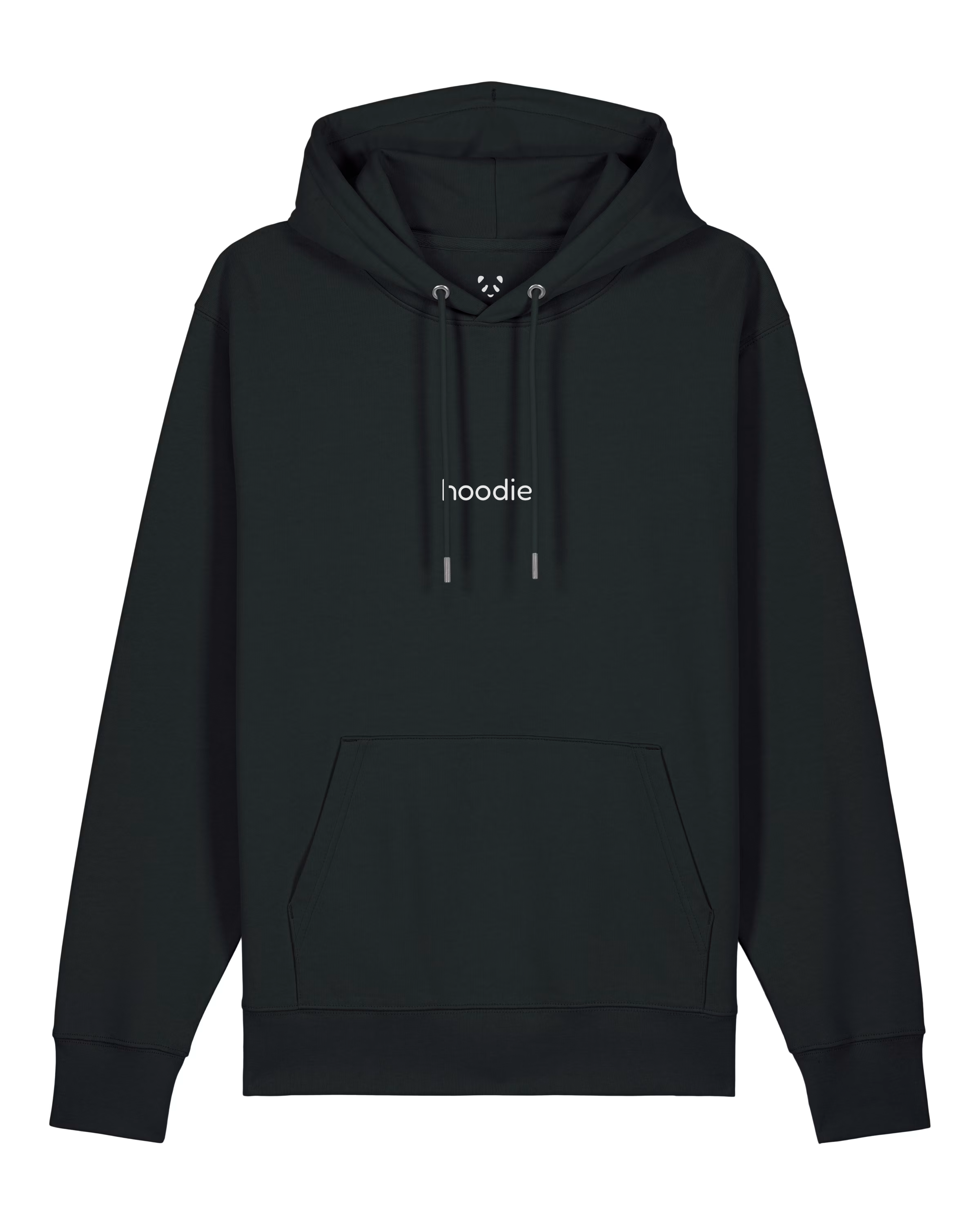 simple. hoodie. black