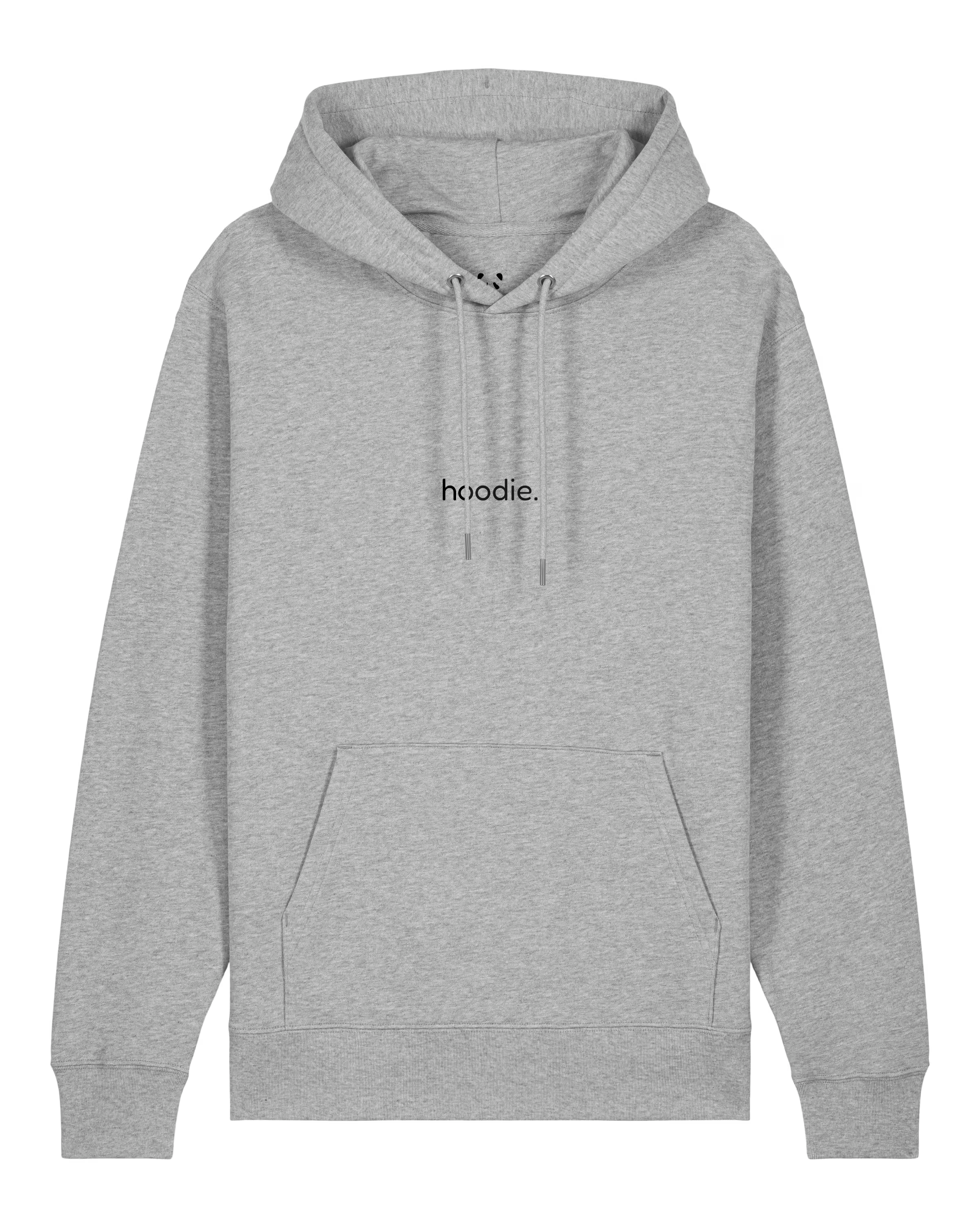 simple. hoodie. heather-grey.