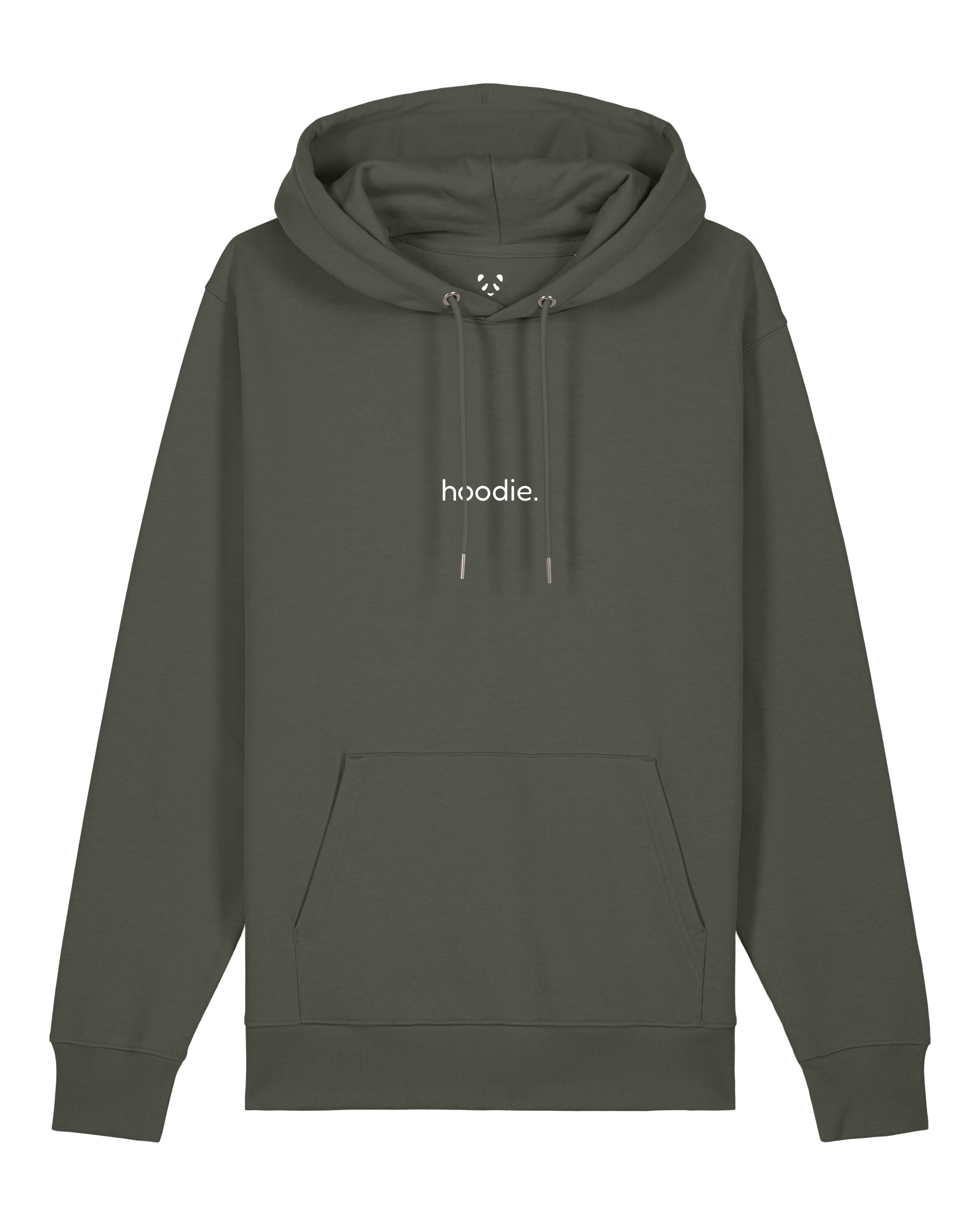 simple. hoodie. khaki.