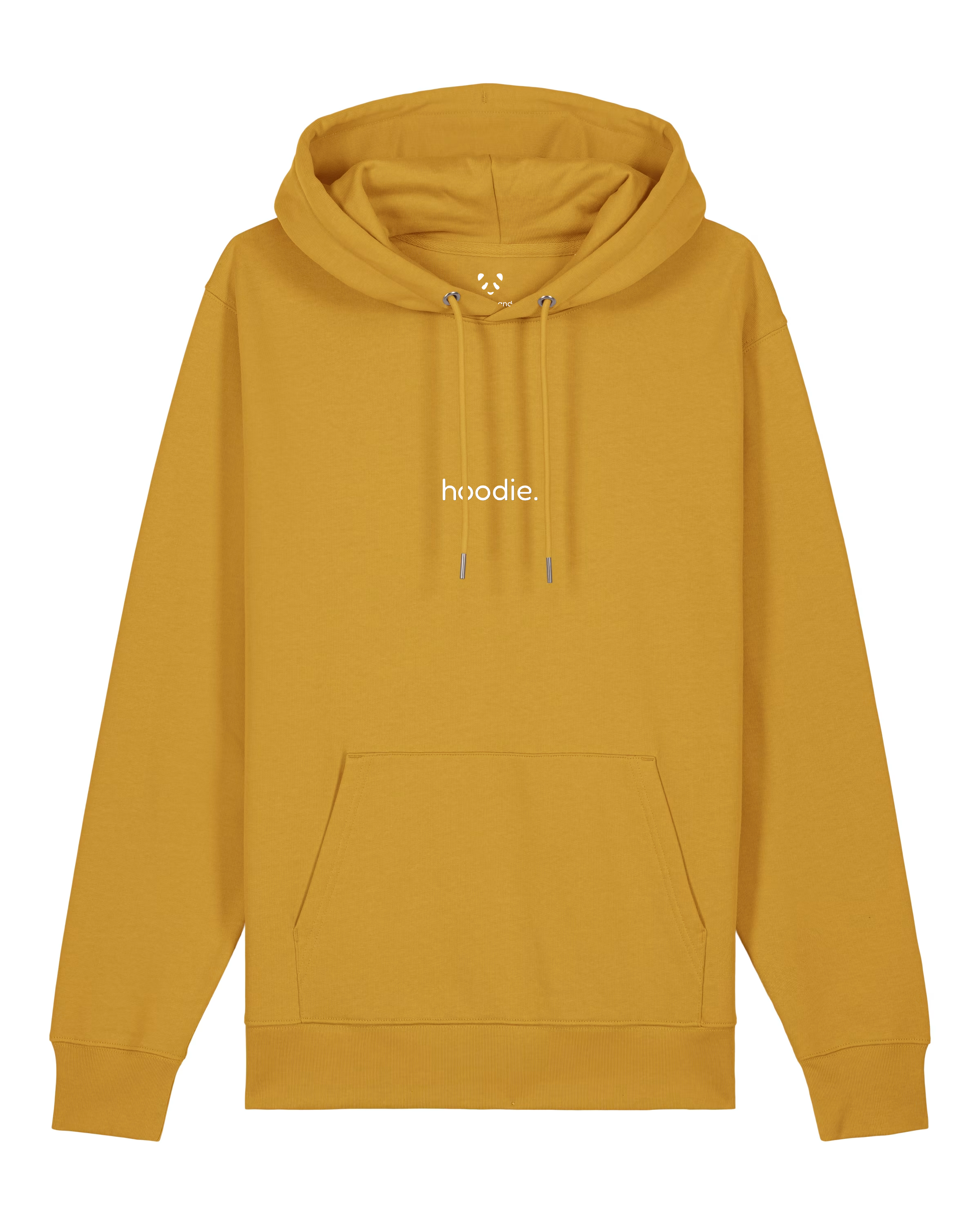 simple. hoodie. ochre.