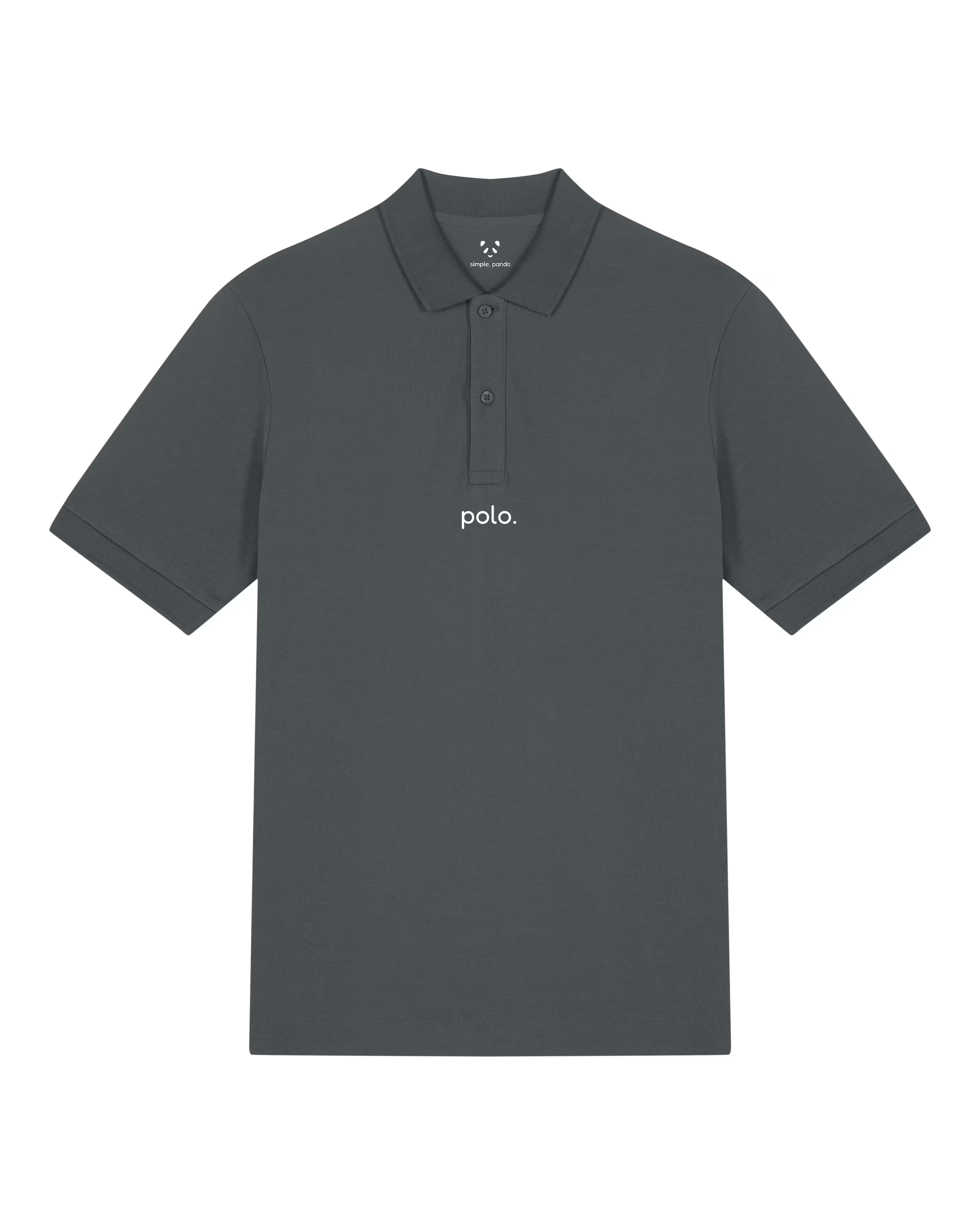 simple. polo. anthracite