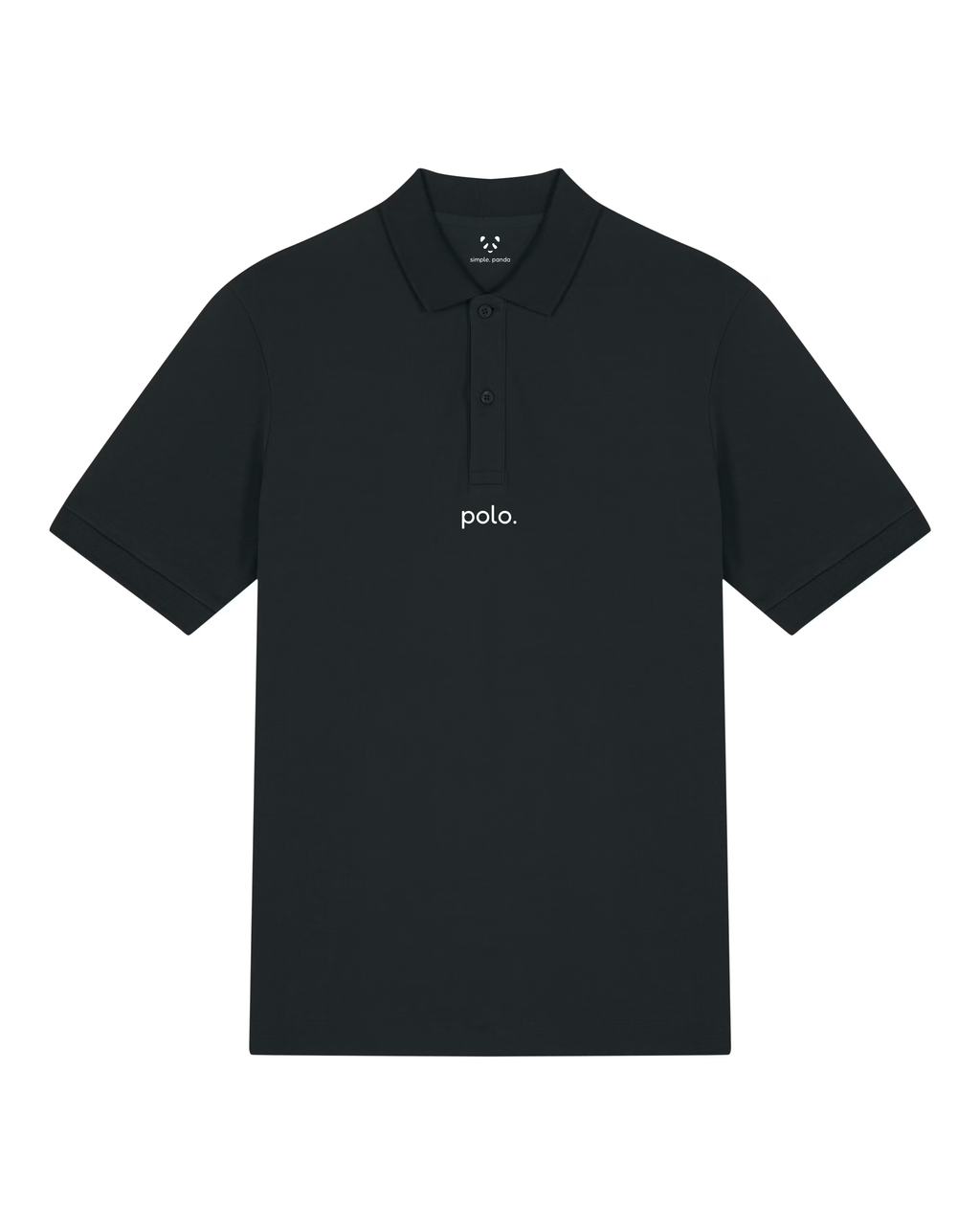 simple. polo. black