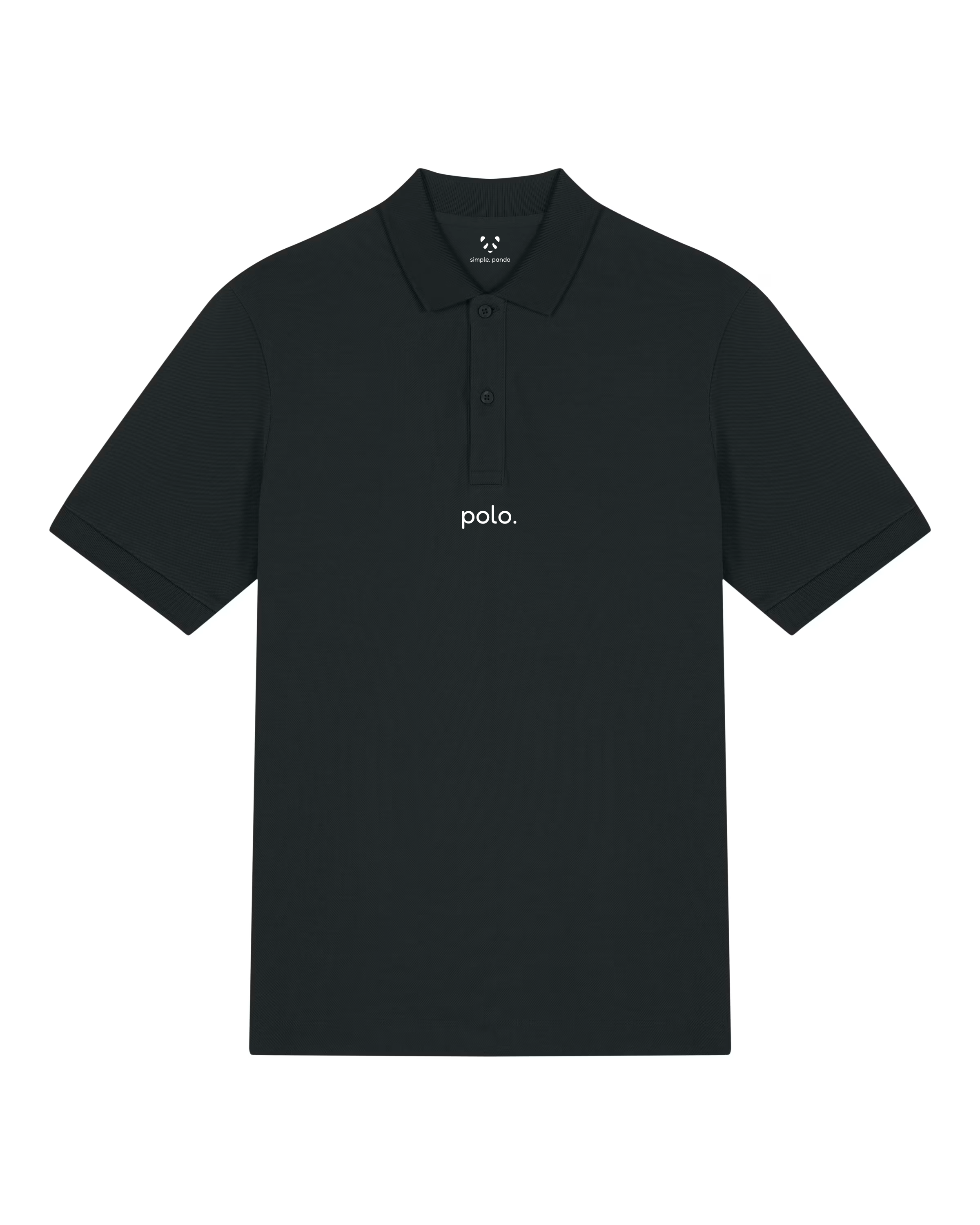 simple. polo. black