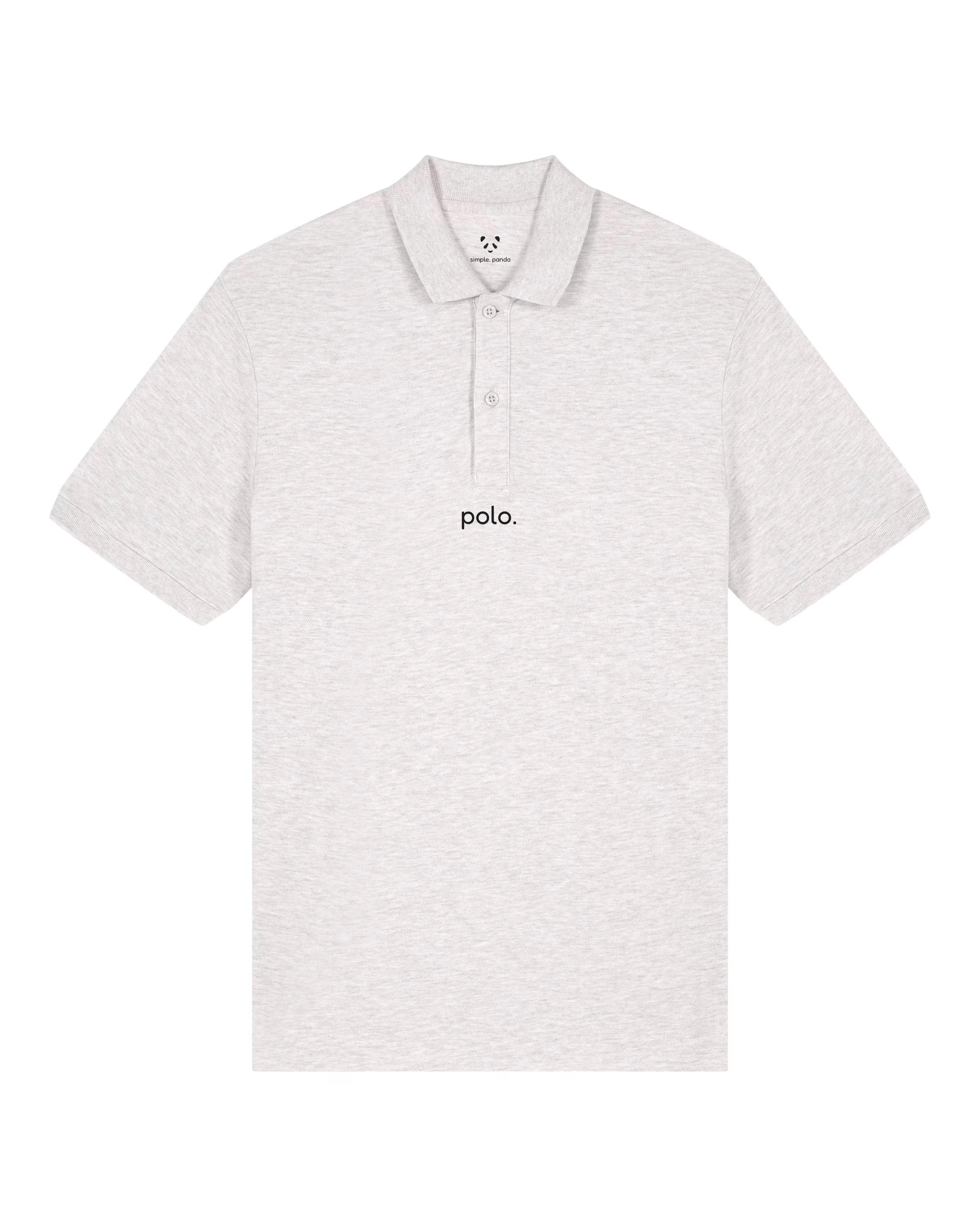 simple. polo. cool-heather-grey.