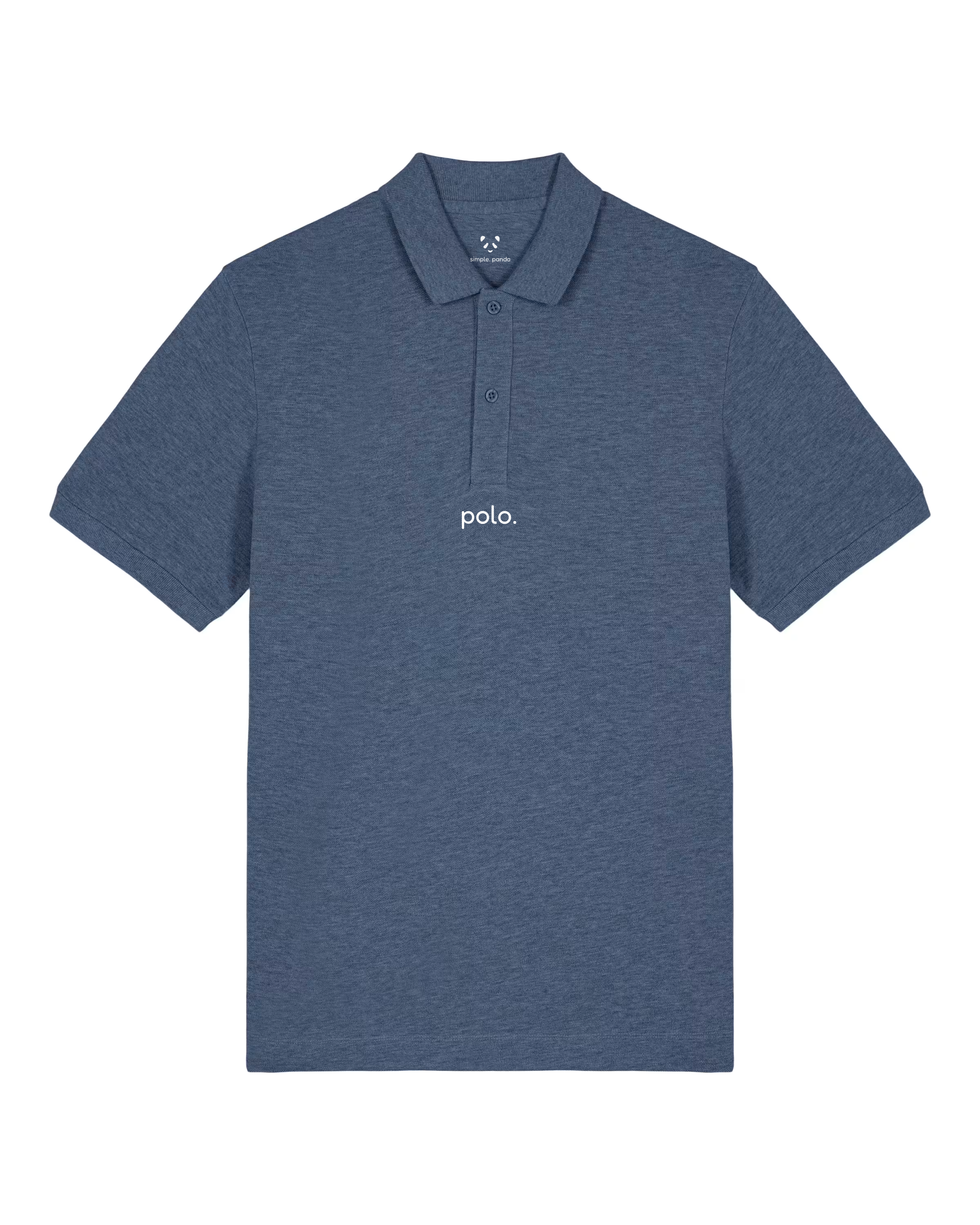 simple. polo. dark-heather-blue.
