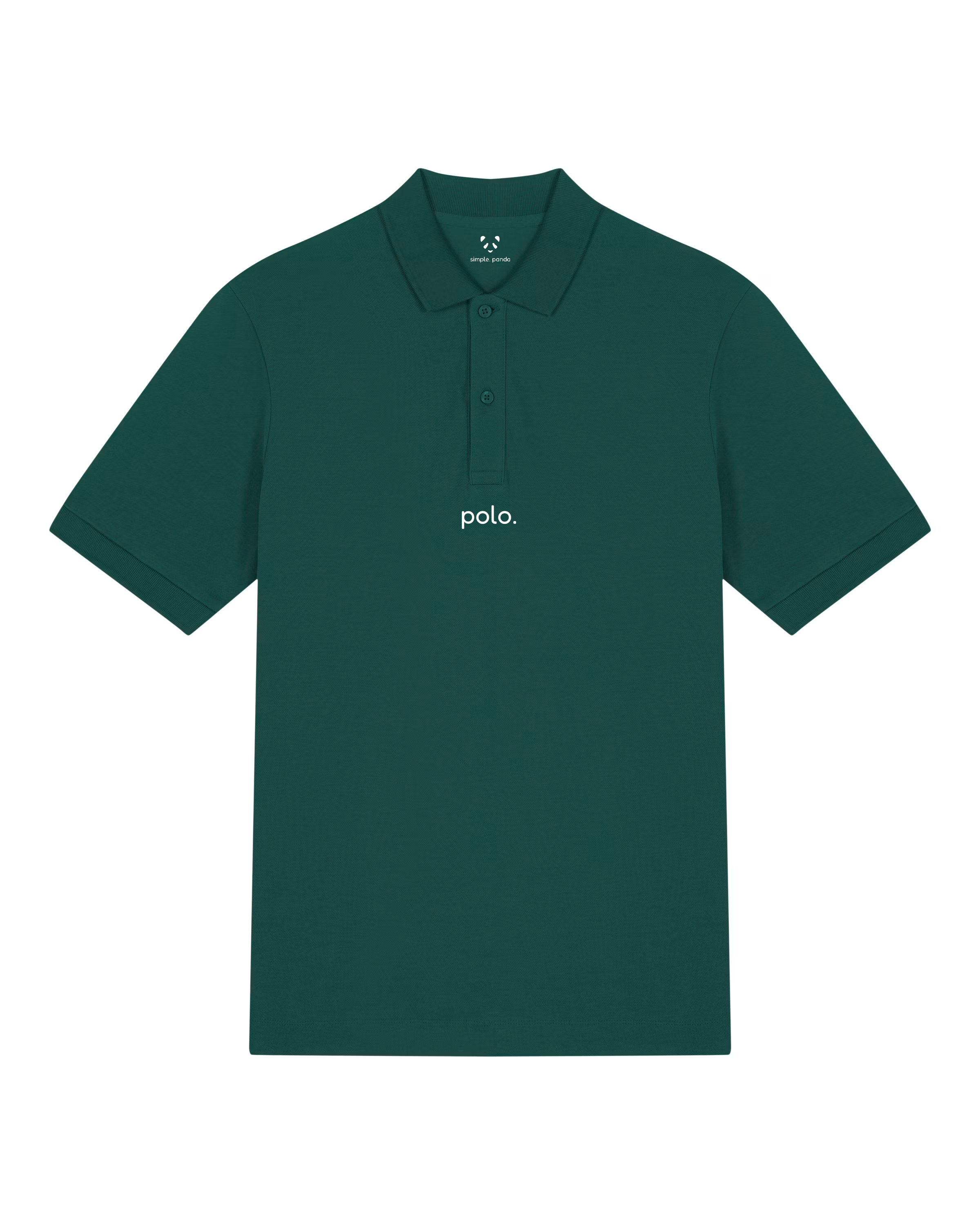 simple. polo. glazed-green.