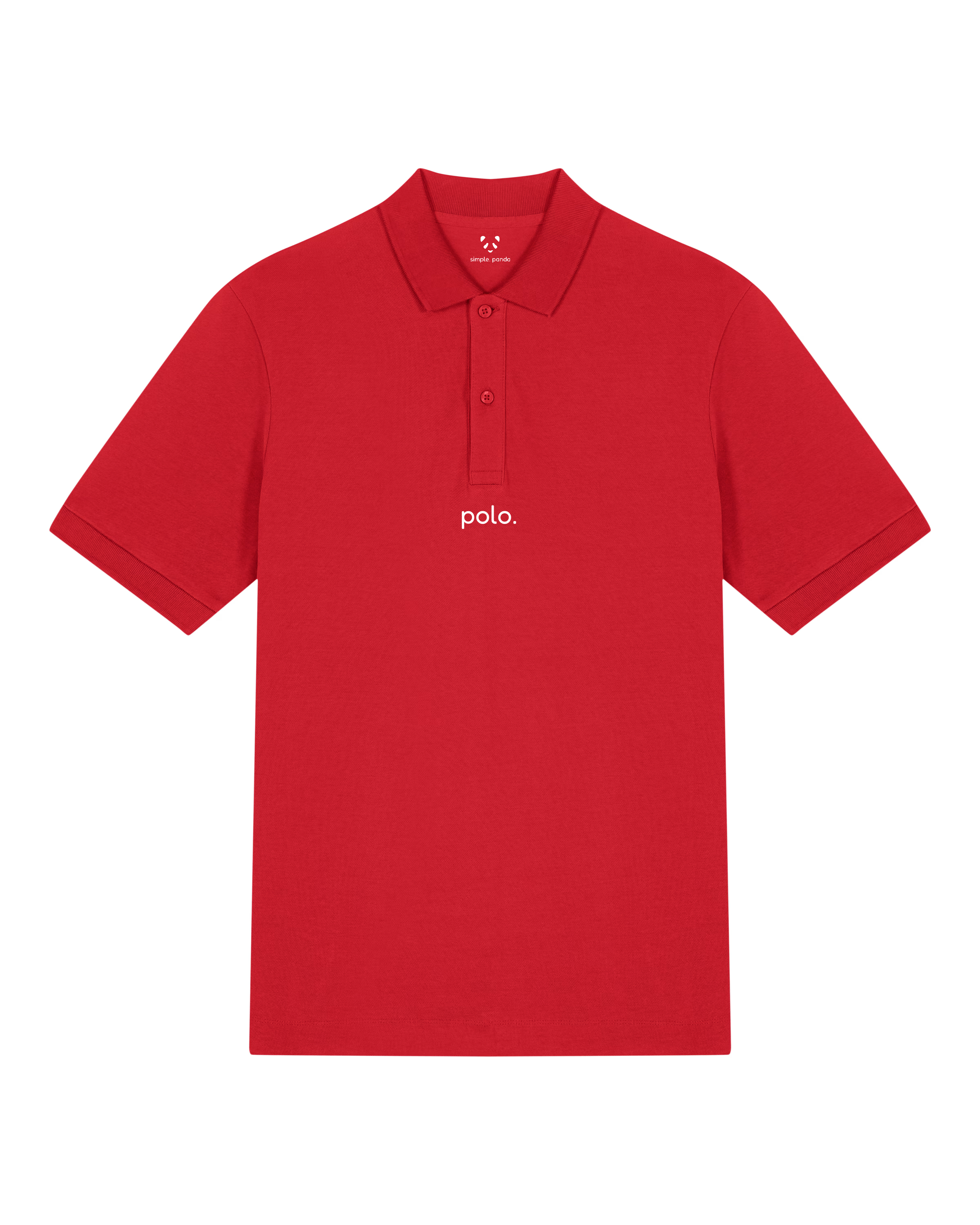 simple. polo. red.