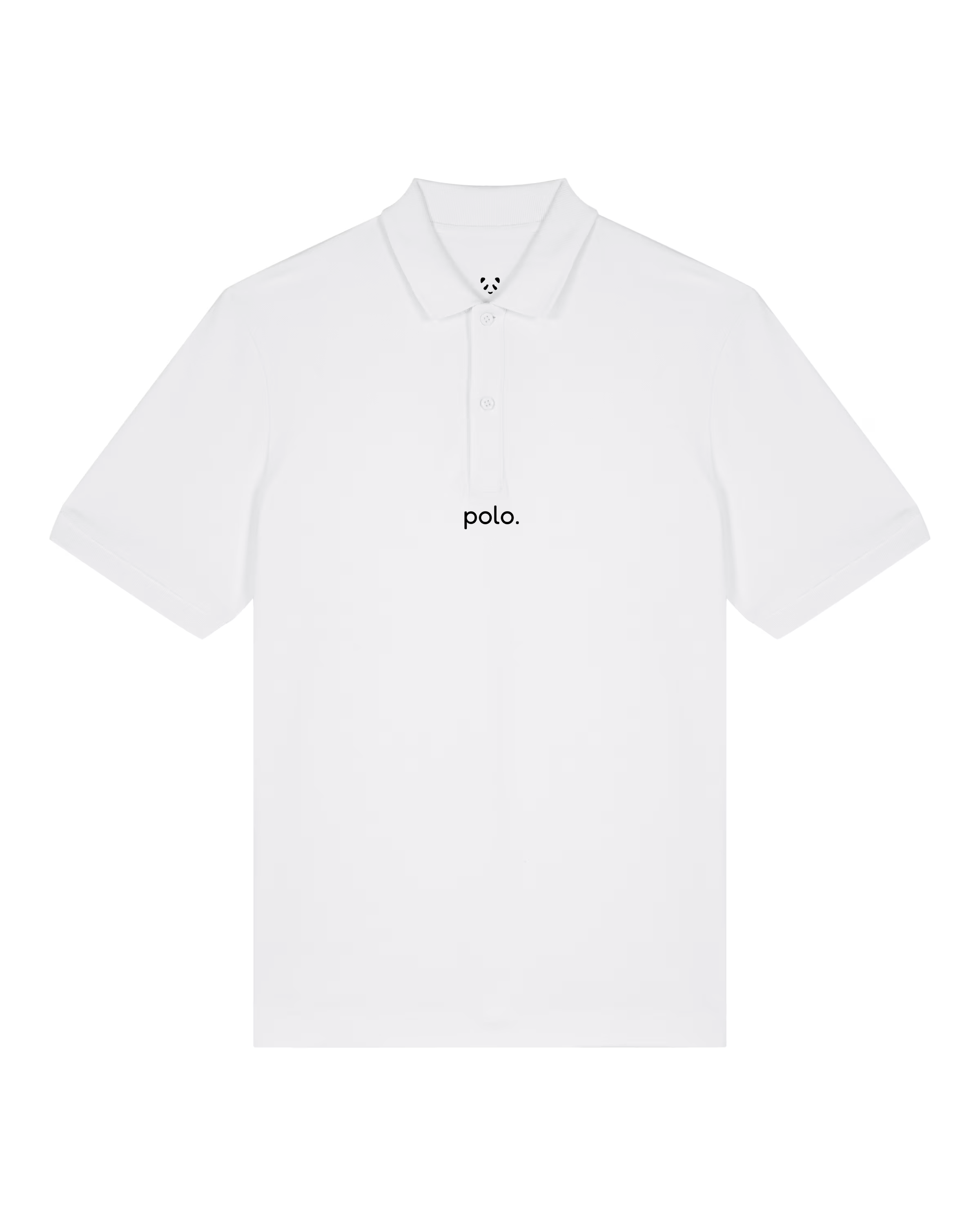simple. polo. white.