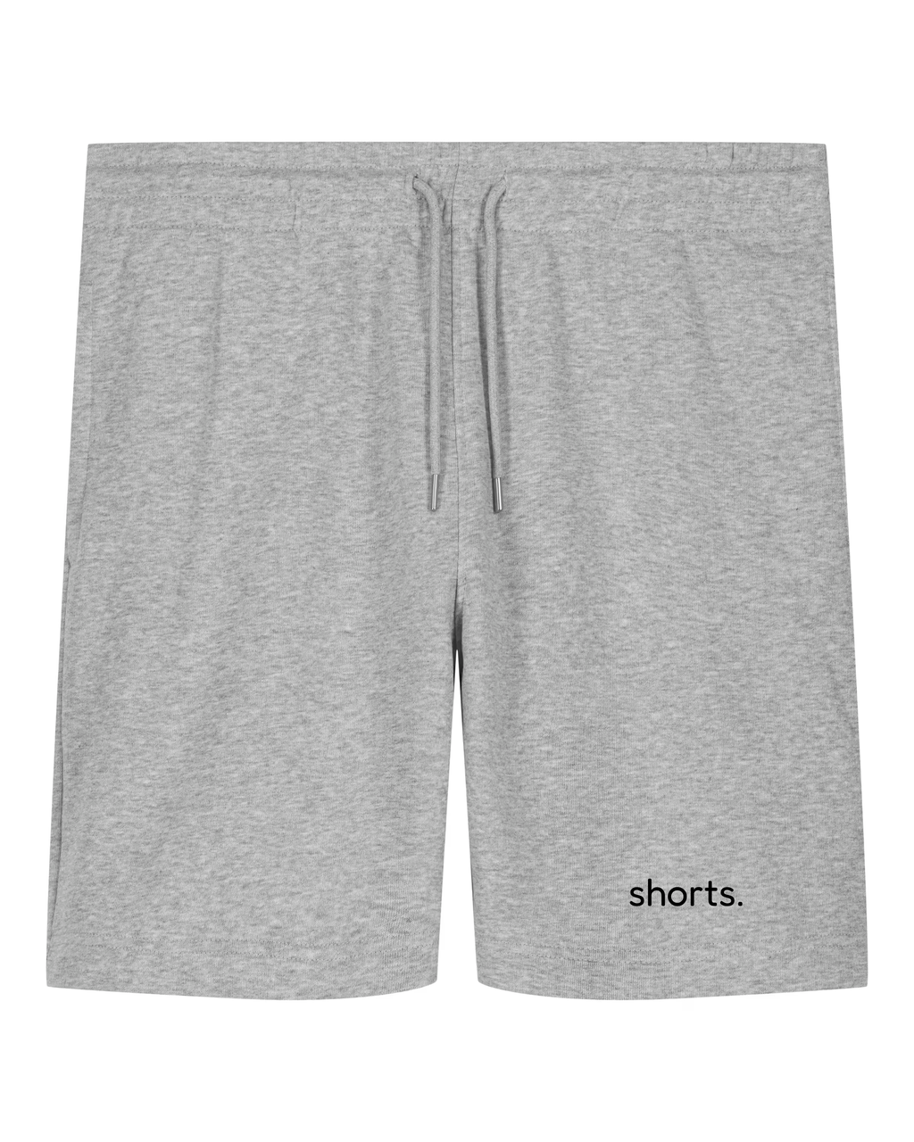 simple. shorts. heather-grey.
