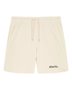simple. shorts. natural-raw.