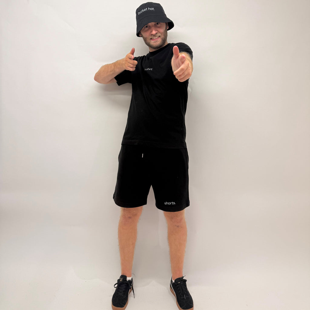 simple. shorts. black.