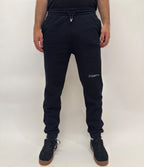 simple. cuffed joggers. black.