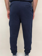 simple. cuffed joggers. french-navy.