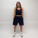simple. shorts. french-navy.