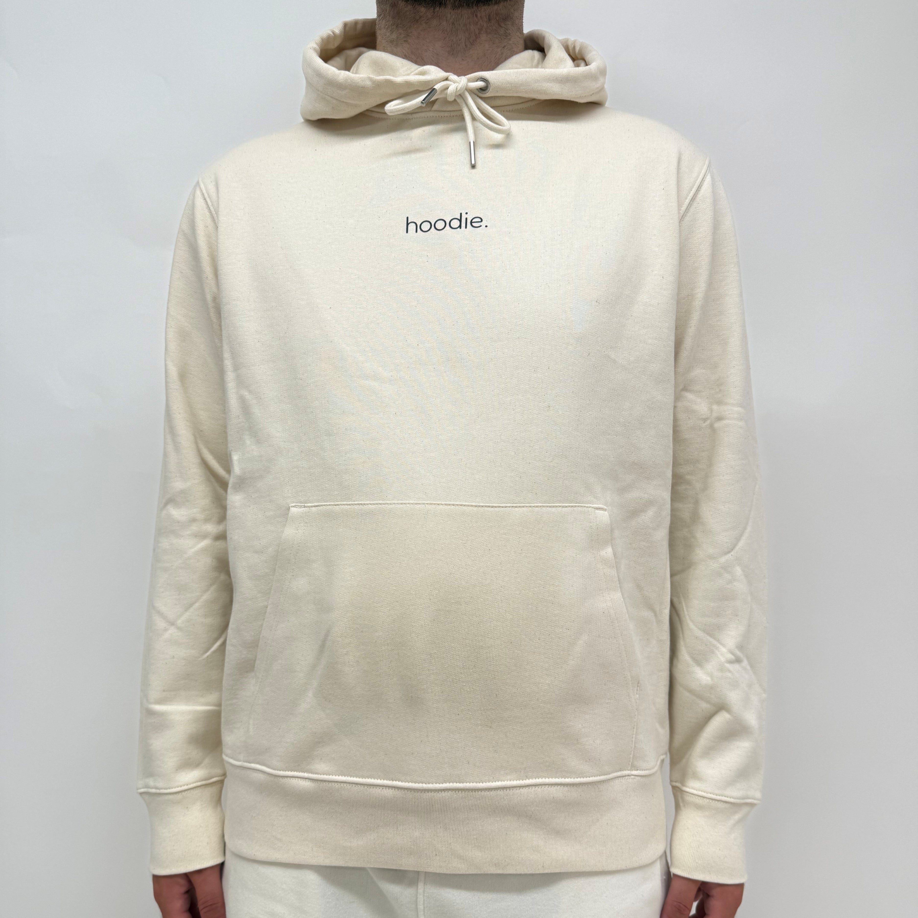 simple. hoodie. natural-raw.