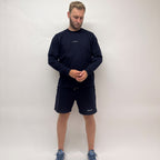 simple. long-sleeved t-shirt. french-navy.