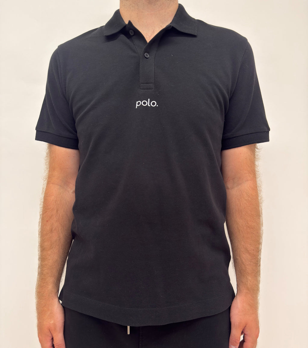 simple. polo. black.