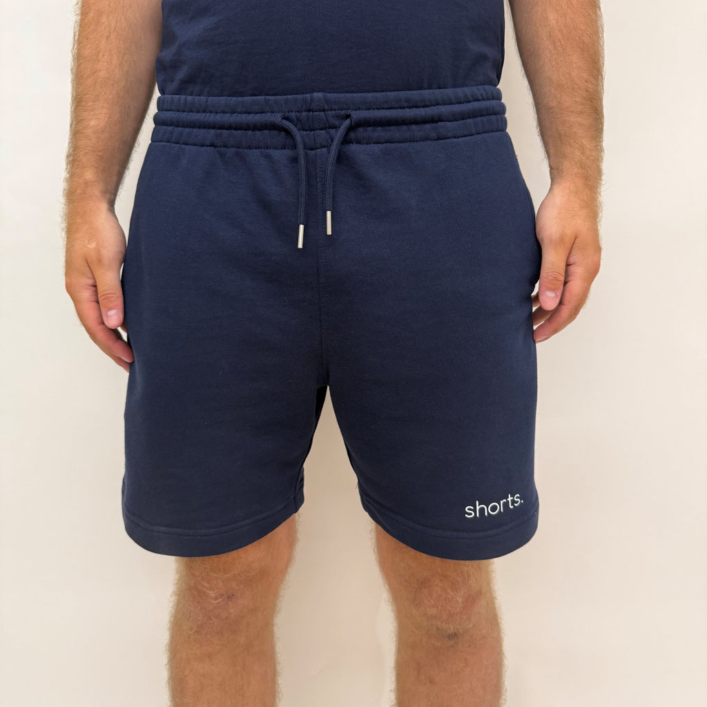 simple. shorts. french-navy.