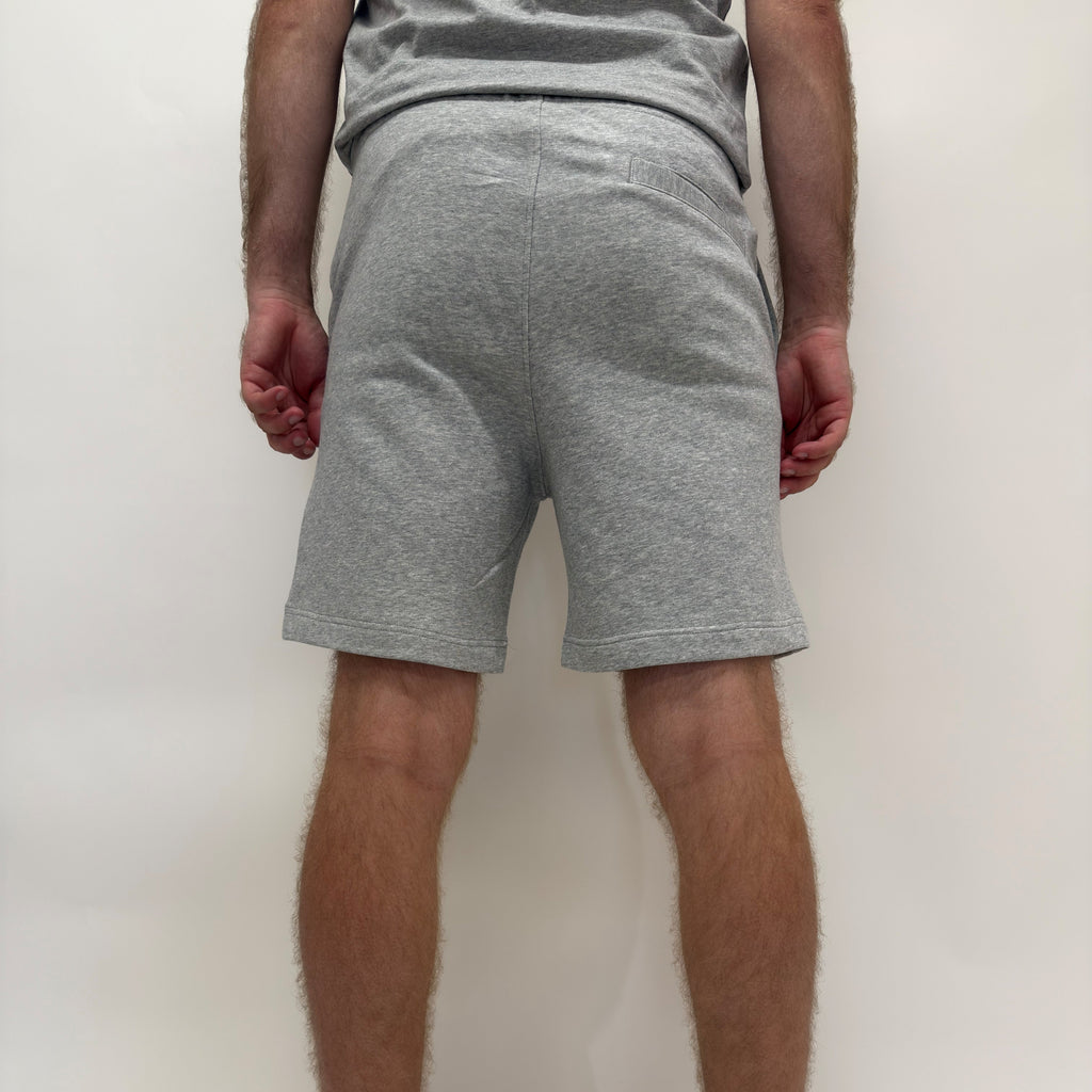 simple. shorts. heather-grey.