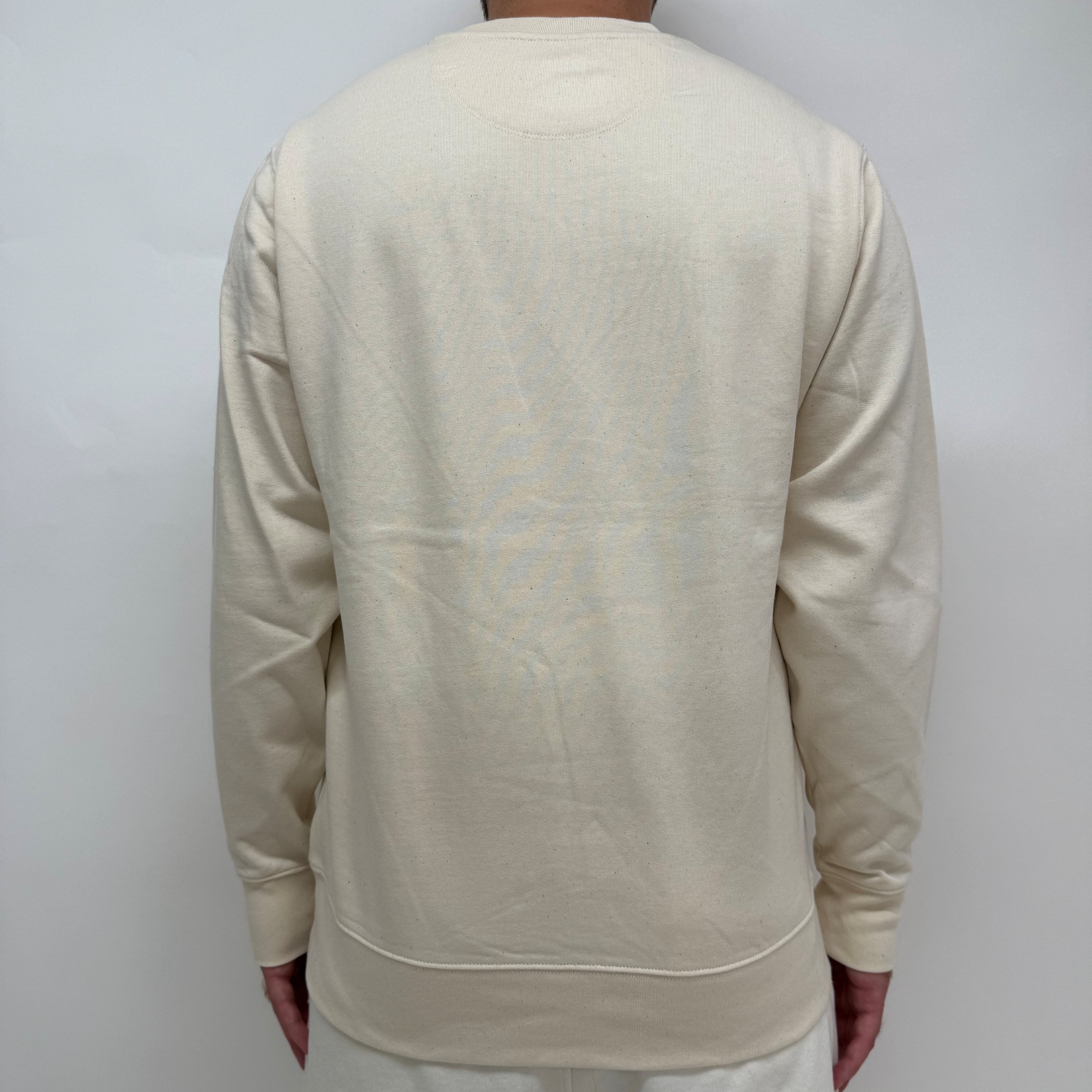 simple. sweatshirt. natural-raw.