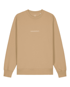 simple. sweatshirt. latte.