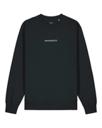 simple. sweatshirt. black.
