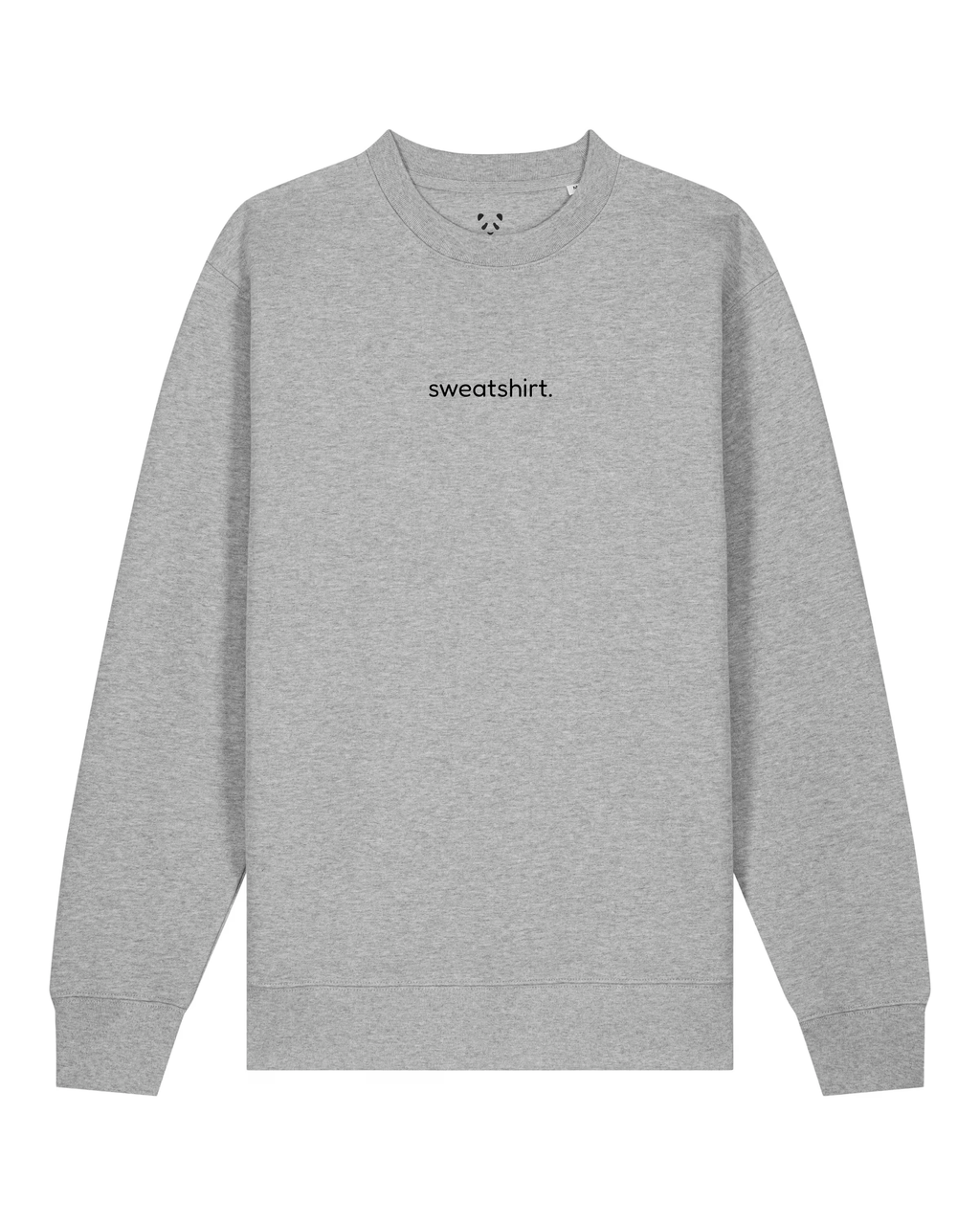 simple. sweatshirt. heather-grey.