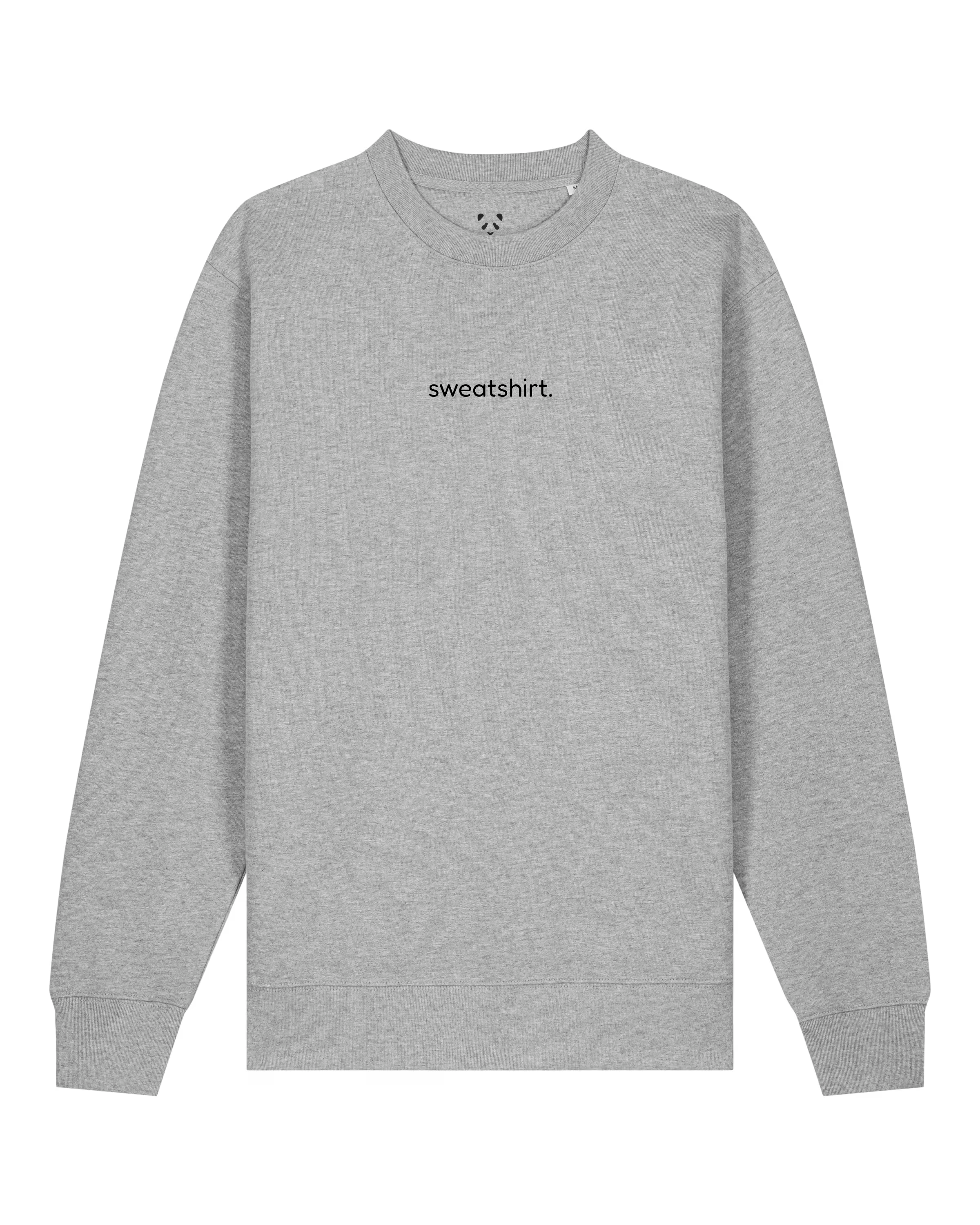 simple. sweatshirt. heather-grey.