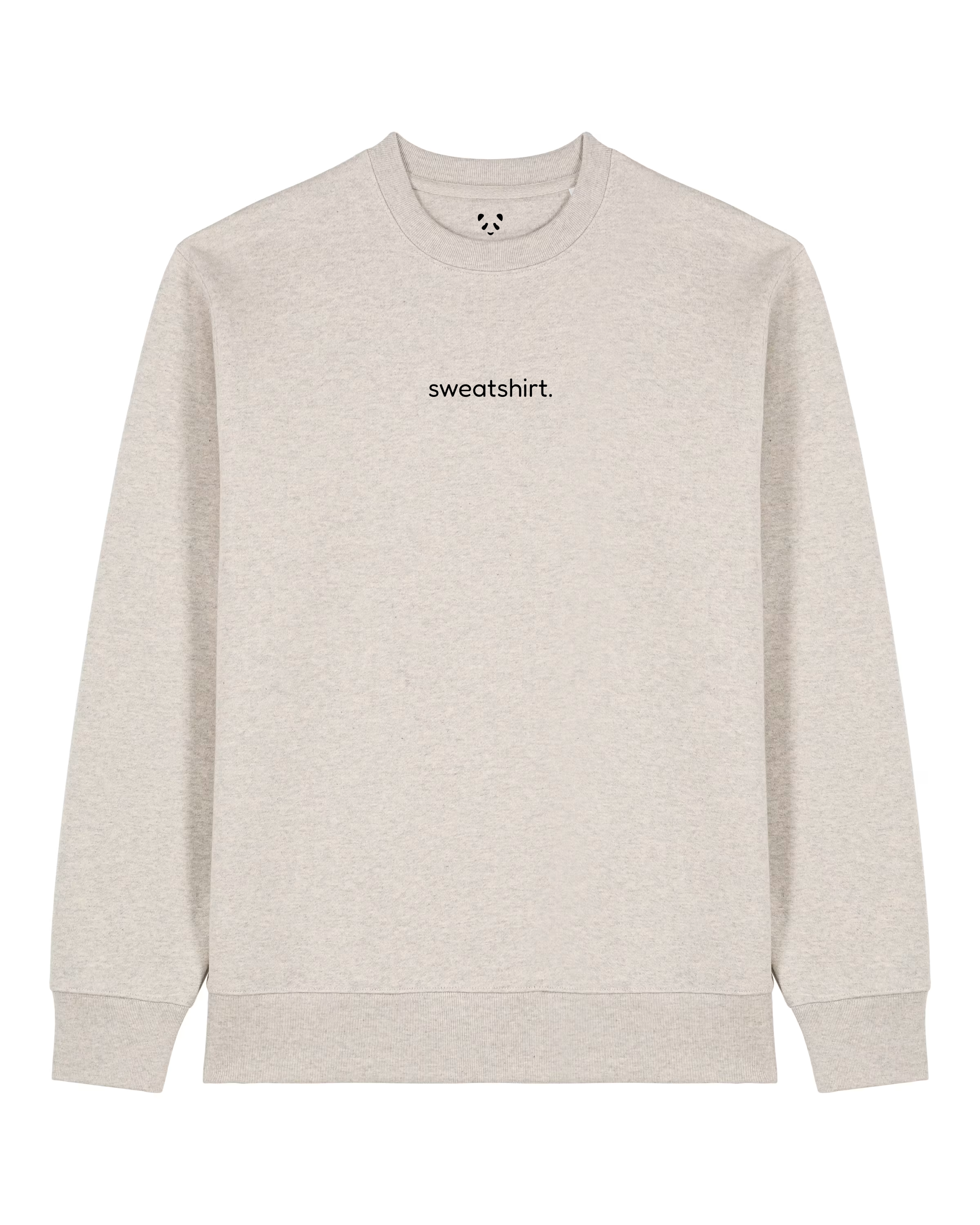 simple. sweatshirt. heather-haze.