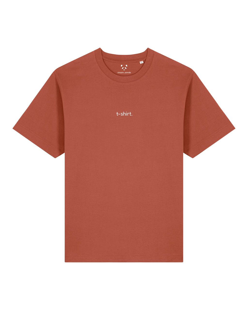 simple. t-shirt. heritage-brown.