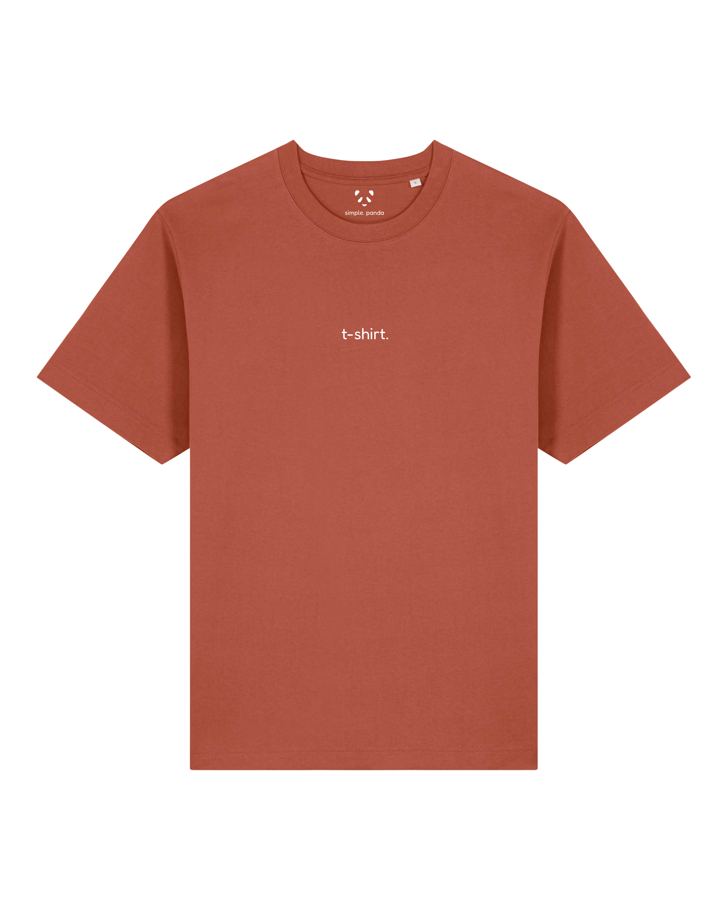 simple. t-shirt. heritage-brown.