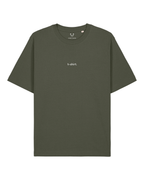 simple. t-shirt. khaki.