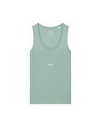 simple. fitted vest. aloe.