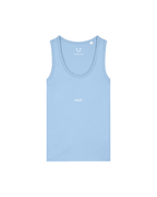 simple. fitted vest. blue-soul.